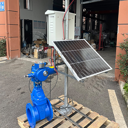 保山皓久 Z945X-16Q免布线太阳能电动闸阀 农业灌溉 支持远程智能控制
